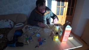 Лампочка подсветка для ловли рипуса своими руками.