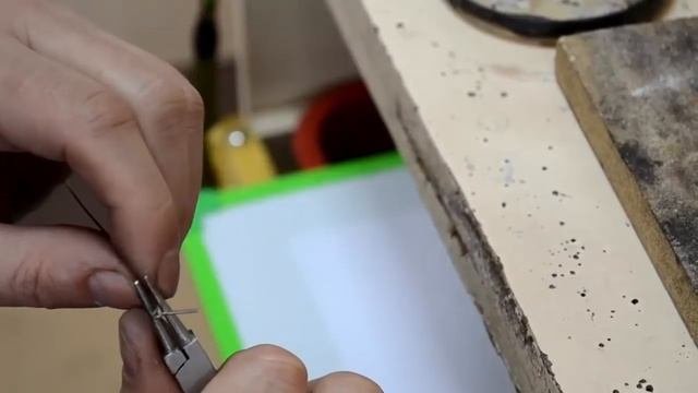 Ремесло ювелирное дело обучение Craft #20 делаем серьги часть 2