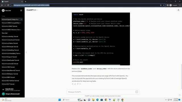 pytorch opencl