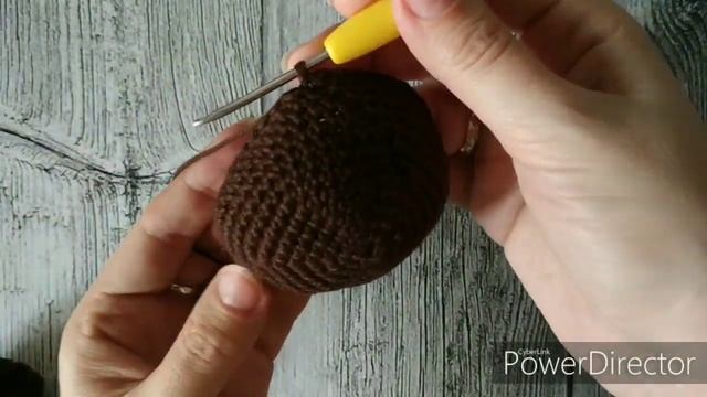 Вяжем кактус. Эхиноцериус Шери. 3-я часть: вяжем землю смотреть онлайн