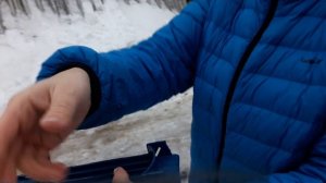 Детские мини лыжи 2 крепления