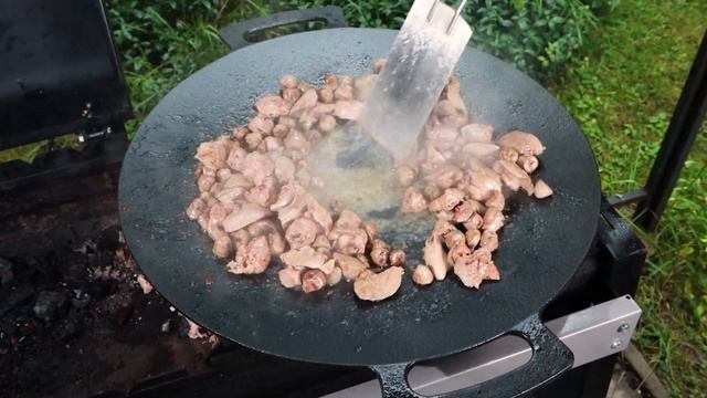 🔥КАРТОШКА С ПОТРОХАМИ НА САДЖЕ🔥