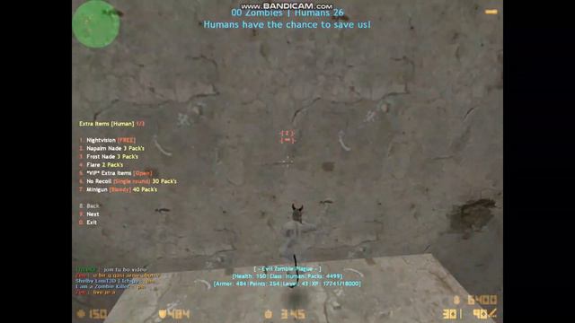 Counter Strike 1.6 Zombie Plague [Zombie Killer] смотреть онлайн