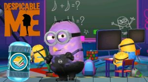 Миньон раш Фиолетовый миньон костюм МАСКИРОВКА открываем капсулу Снова в ШКОЛУ комната с заданиями