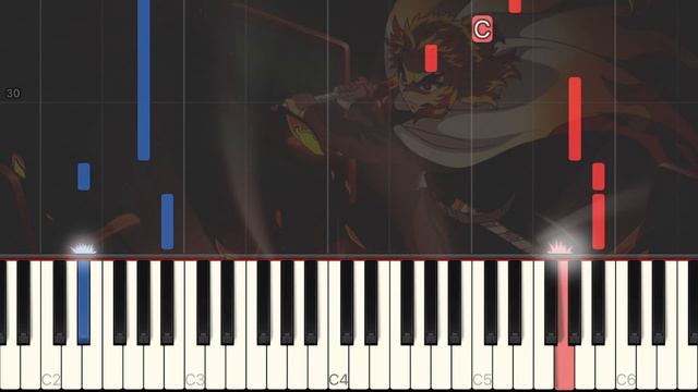 Shirogane - Demon Slayer: Kimetsu no Yaiba [Piano Tutorial] смотреть онлайн