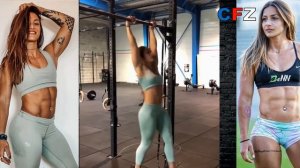 Celia Gabbiani - crossfit motivation. French athlete. female workout motivation