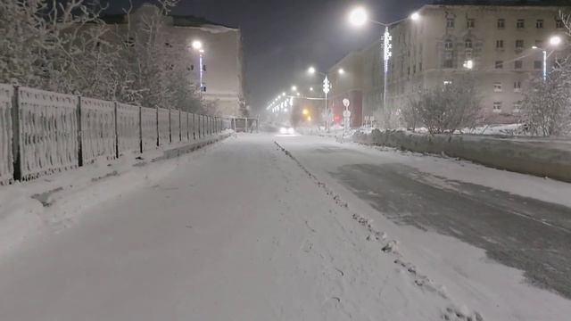 Норильск ВлогСеверный//Зимний пейзаж