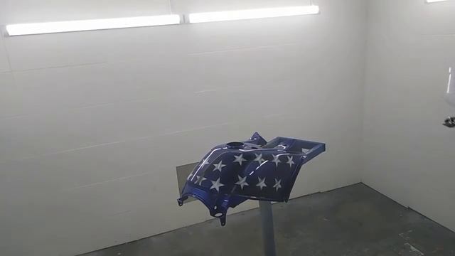 Лакировка аэрографии на баке квадроцикла Yamaha, обзор лака по истечению двух суток после нанесения смотреть онлайн