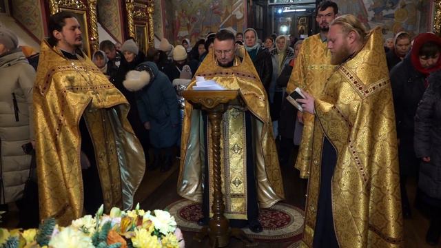 Новая икона святителя Спиридона в Александро Невском соборе смотреть онлайн