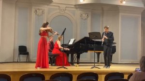 А.Хачатурян. Трио для кларнета,скрипки и фортепиано