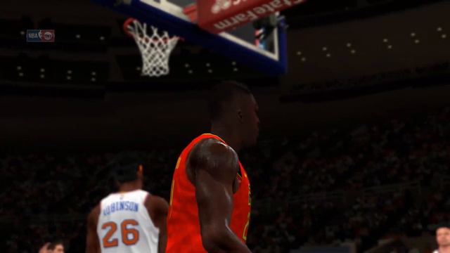 NBA2K14 PC Mod to 2020 mackubex roster update Hawks vs Knicks condensed video CPU vs CPU смотреть онлайн