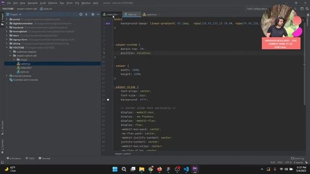 Customize Swiper Js Slider  | |  Bootstrap-5, Swiper JS