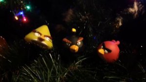 Angry birds Археология. Новогодние игрушки тоже бывают древними.