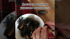 Запечённые мидии под сыром