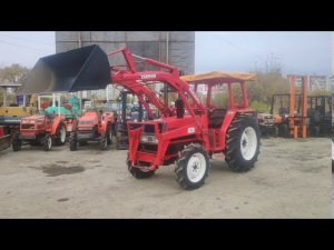 Трактор Yanmar FX32D с куном