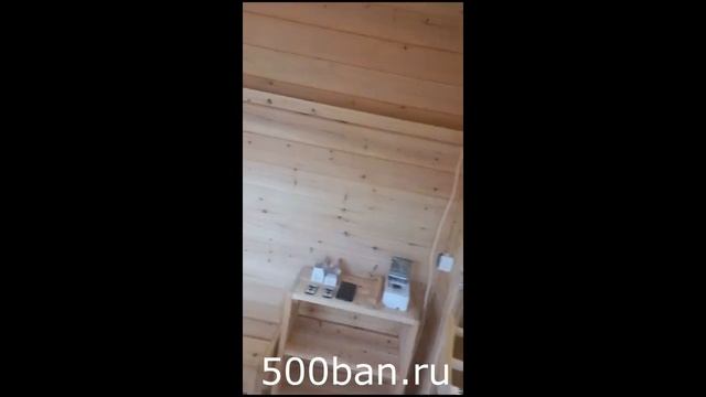 Видеообзор! Баня Каравелла 6х2,5 м от 500ban.ru