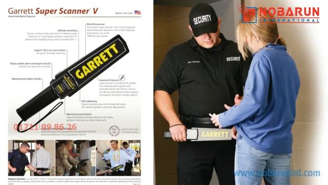 Original Garrett Handheld Metal Detector in Bangladesh смотреть онлайн