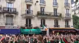 Ирландские болельщики в Париже EURO 2016