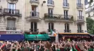 Ирландские болельщики в Париже EURO 2016