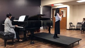 Cindy Kao plays Concerto No. 1 in A Minor by J. B. Accolay