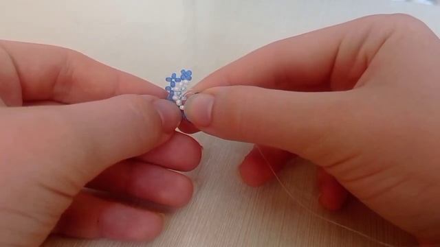 Турецкий синий глаз из бисера ?/Как сделать фигурку из бисера смотреть онлайн