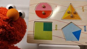 Elmo teaches fraction | sesame street