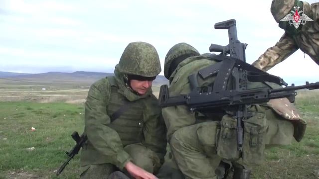 Подготовка мобилизованных в Ставропольском крае