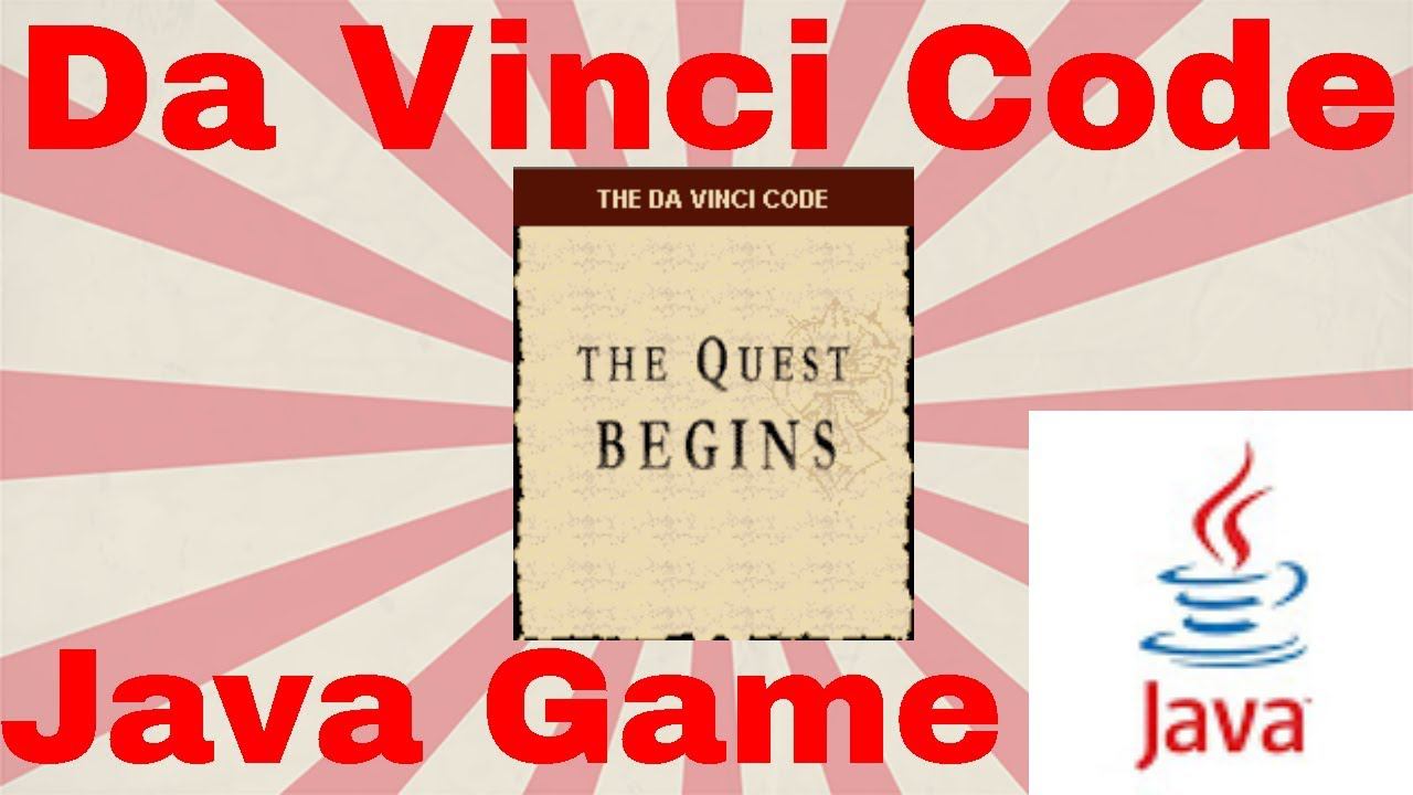 "The Da Vinci Code: The Quest Begins" JAVA GAME (Blaze 2006 year)