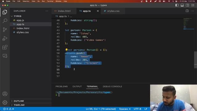 Class 02 of TypeScript Crash Course Live