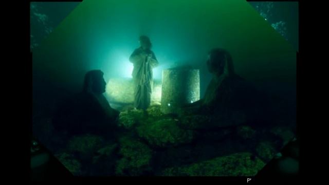 Древности - подводный дворец Клеопатры Александрия