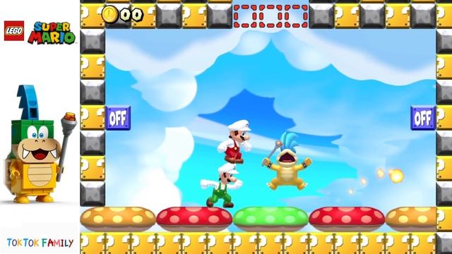 Lego Mario and Luigi and the koopalings смотреть онлайн