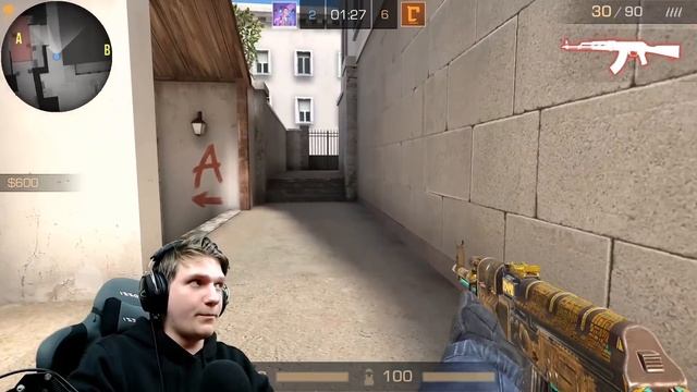 ВЕЛЯ БЫЛ НА ВОЛОСКЕ ОТ ПРОИГРЫША | ВЕЛЯ VS СНЕЙ В STANDOFF 2 смотреть онлайн