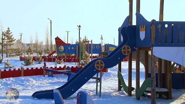 Февральское утро в Новоорске , 2023 год . ( Видеозарисовка )