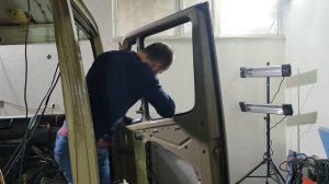 Mercedes benz 310D AUTOMATIC 29 Year Old van Renovation (full video coming soon)