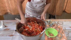 Лечо в автоклаве НЕФОР.