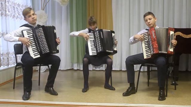 Ансамбль аккордеонистов "Наигрыш". "Юный ковбой" - В. Сурцуков №1 смотреть онлайн