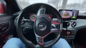 Самостоятельная парковка Mercedes GLA