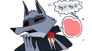 Loona & Death Wolf's Saucy Date Night (Helluva Boss Comic Dub)