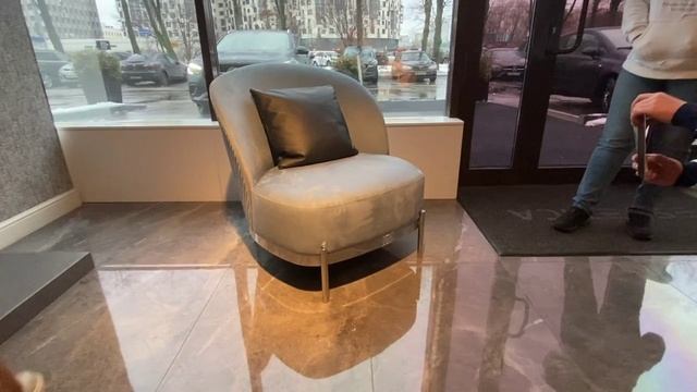 Новинка 2022г. фабрики "Estetica" - кресло София. смотреть онлайн