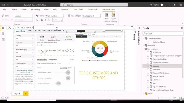HOW DO YOU SHOW TOP N AND OTHERS IN POWER BI? | POWER BI DYNAMIC TOP N AND OTHERS