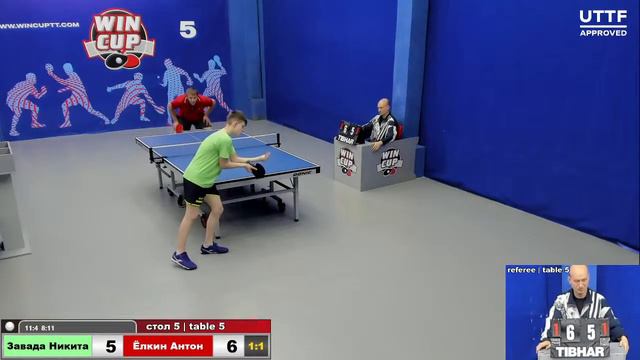 16:00 Завада Никита 2-3 Ёлкин Антон cтол 5 ЮГ-3 24.05.21 смотреть онлайн
