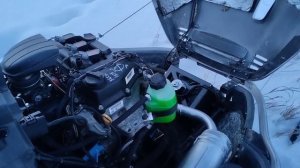 очередная Ямаха готова. Мотор 1 kr-fe.