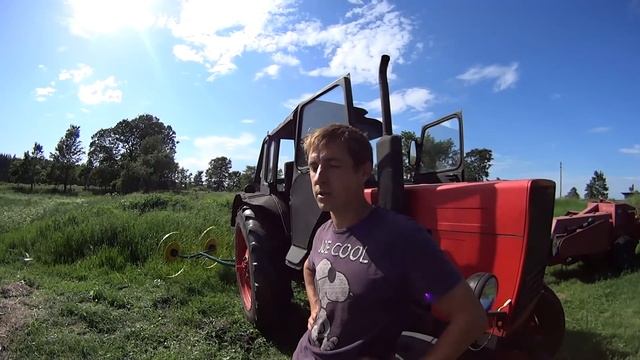 Самое простое прицепное устройство к МОТОБЛОКУ + ПРИЦЕП // ЧП в хозяйстве // В деревне! смотреть онлайн