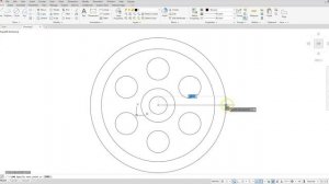 Introduction to AutoCAD -Multiple Polar Arrays and Circles