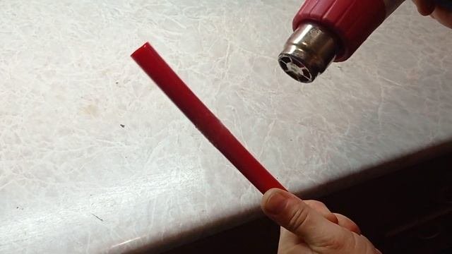 Выравниваем излом на сшитом полиэтилене