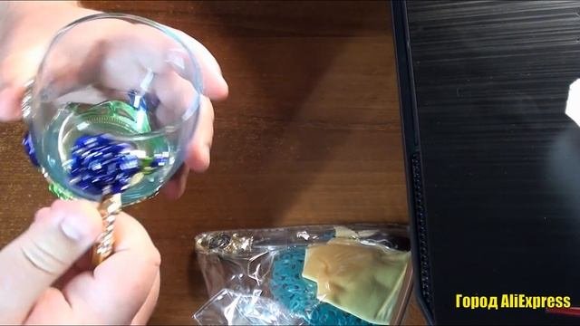 Кружка чашка стеклянная с цветами для горячих и холодных напитков