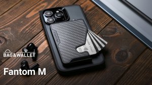 Обзор Fantom M — лучший MagSafe-кошелёк для iPhone 15 Pro_