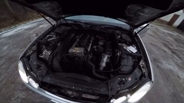 2,2 CDI engine sound W211 OM 646