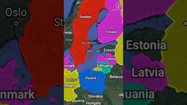 How many countries share their Boundry with Baltic sea 🙄? know all about it in just 25 seconds 💥