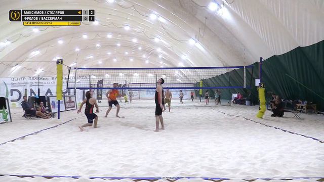 Финал: Максимов / Столяров VS Фролов / Вассерман |  MEN NEXT A -  14.10.2023